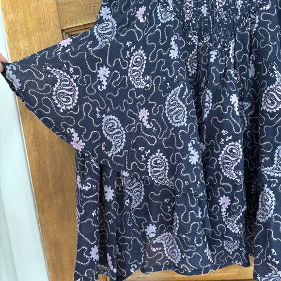 NWOT! Isabel Marant Etoile Paisley Handkerchief Mini Skirt - 36/S - Picture 7 of 9